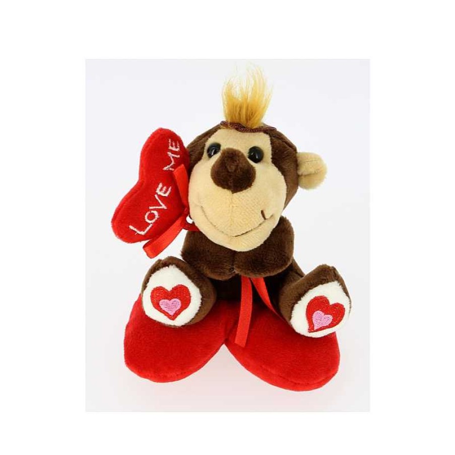 BIMAR Mono 12 Cm Cojin Corazon Con Globo Corazo | Juguetes