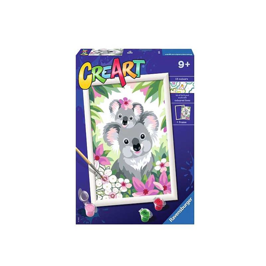 RAVENSBURGER Creart Serie D - Koalas Adorables | Juguetes