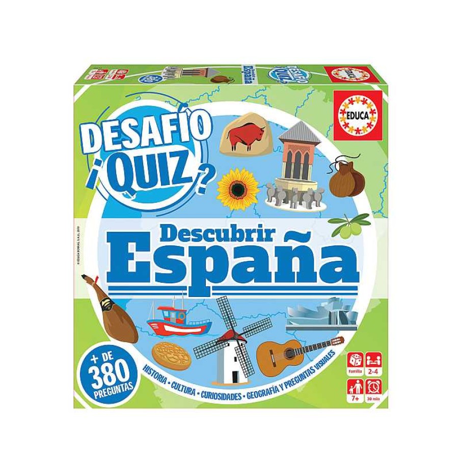 EDUCA Desafio Quiz Descubrir Espa A | Juguetes