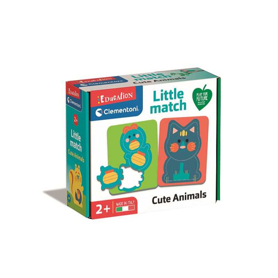 CLEMENTONI Puzzles Little Match Peque Os Animales | Juguetes