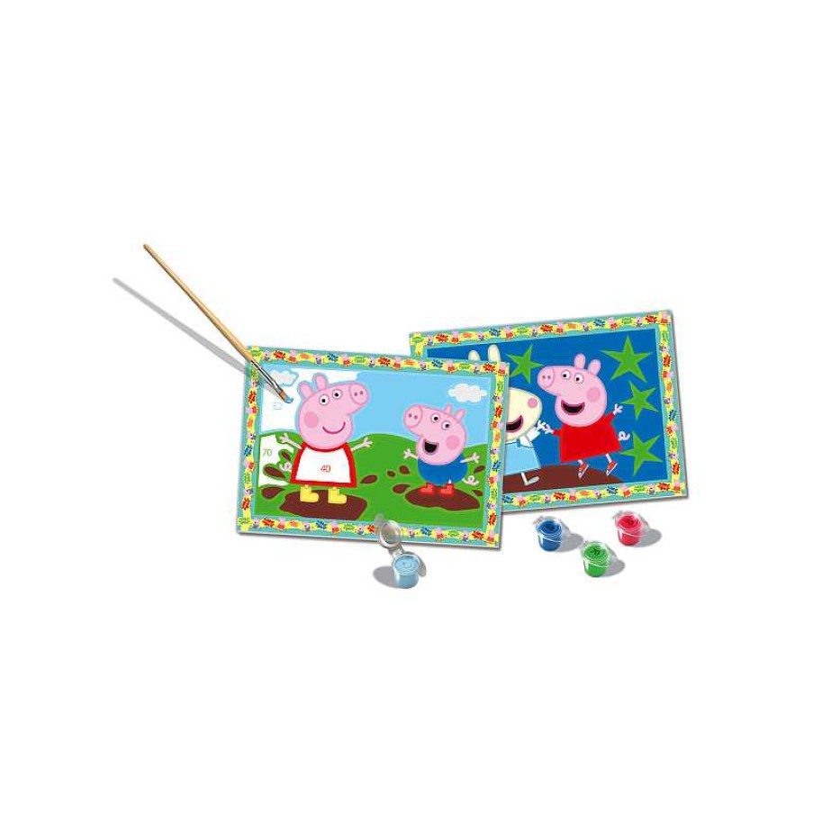 RAVENSBURGER Creart Serie Junior 2 X Peppa Pig | Juguetes