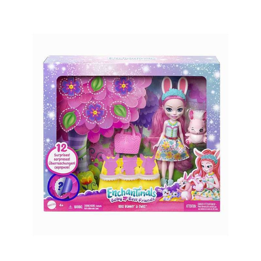 MATTEL Enchantimals Baby Bffs Bree Bunny | Juguetes