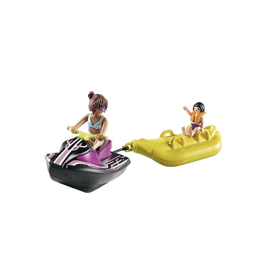 PLAYMOBIL Starter Pack Moto De Agua Con Bote Bananas Playmobil Starter Pack | Juguetes