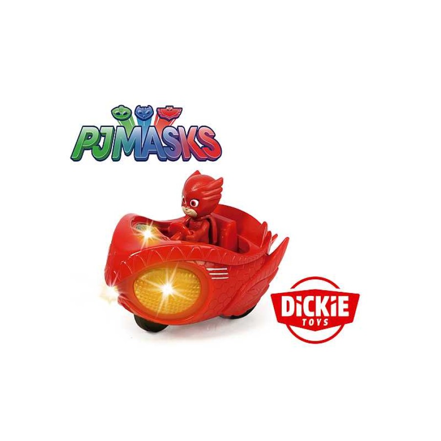 SIMBA Pj Mask Buhita Con Vehiculo Metal Con Luces | Juguetes