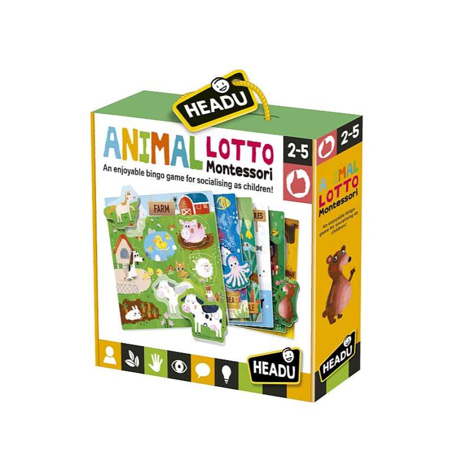 FOURNIER Animal Lotto Montessori Ref. Mu22847 | Juguetes