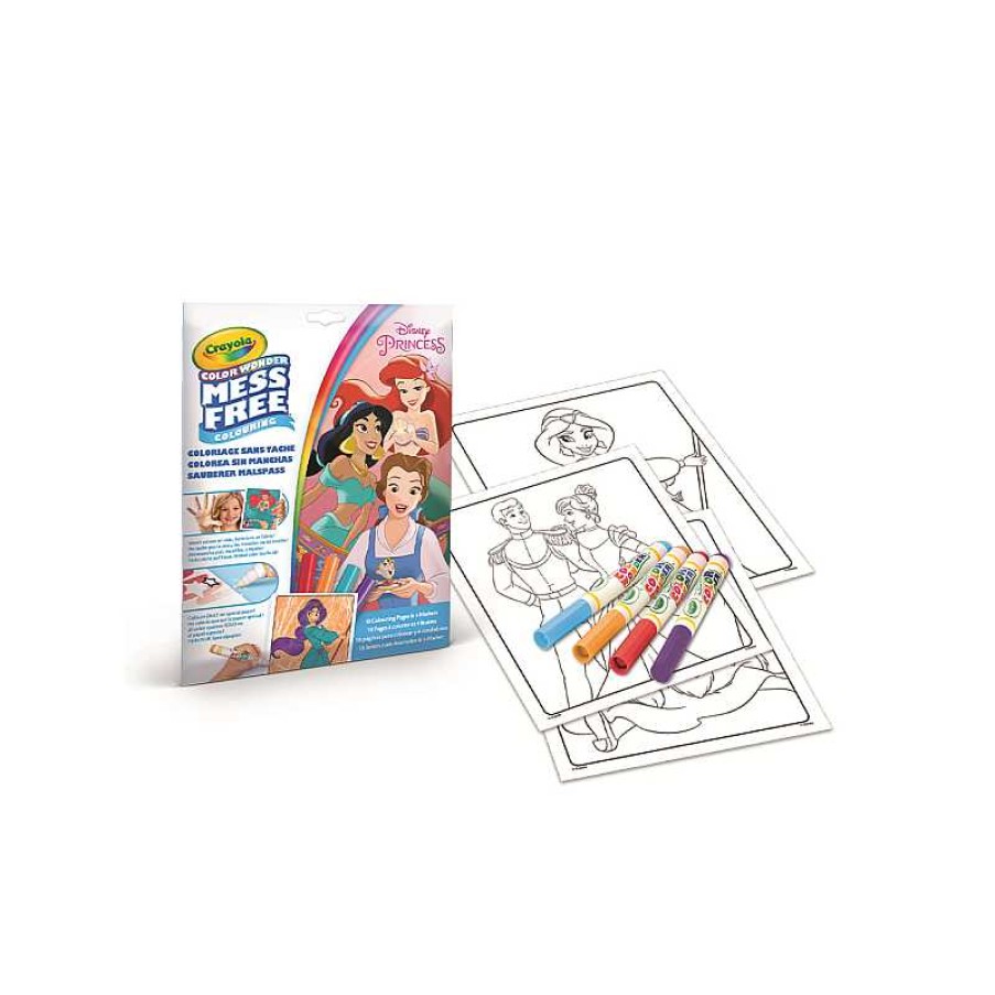 CRAYOLA Colorea Sin Manchas-Color Wonder Disney Princess | Juguetes