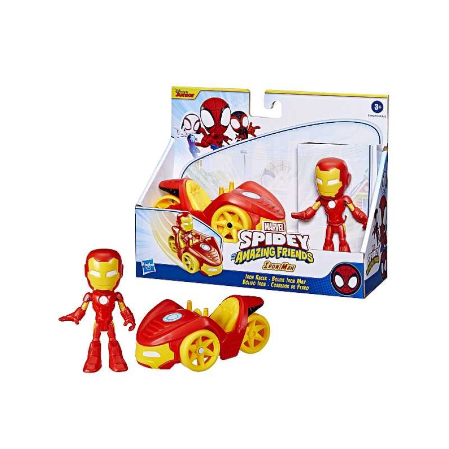 HASBRO Spidey Set Figura Y Iron Racer | Juguetes