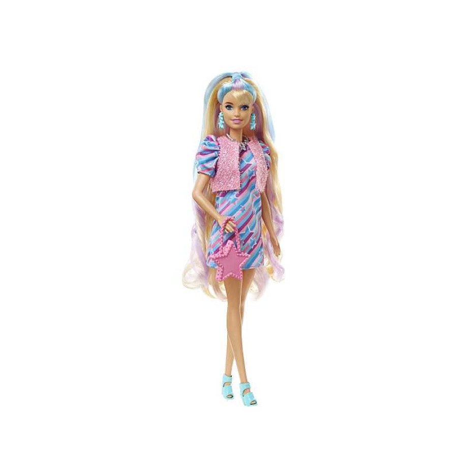 MATTEL Barbie Totally Hair Pelo Extralargo Estrella | Juguetes