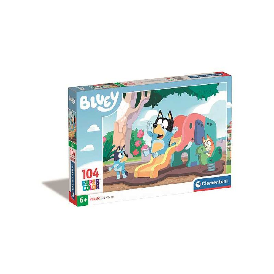 CLEMENTONI Clementoni- Puzzle Infantil 104 Bluey | Juguetes