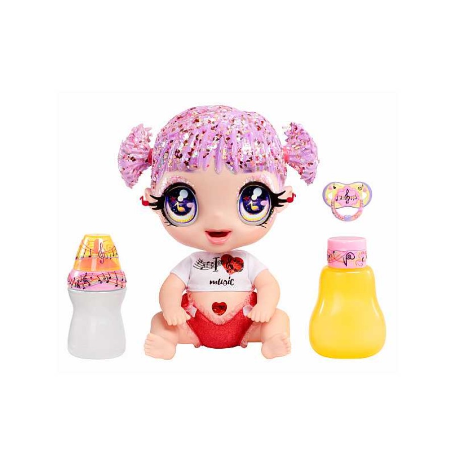 MGA Glitter Babyz Doll Series 2 - Melody Highnote (Music) | Juguetes