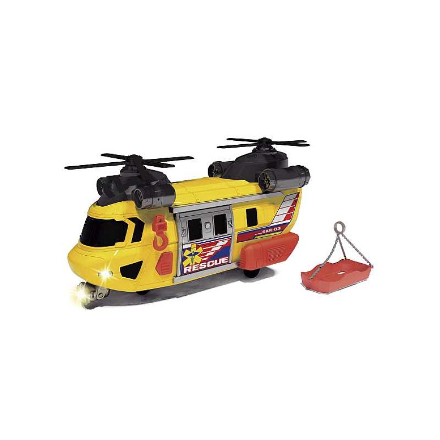 SIMBA Helicoptero De Rescate Con Luz Y Sonido 30 Cm Action Series | Juguetes