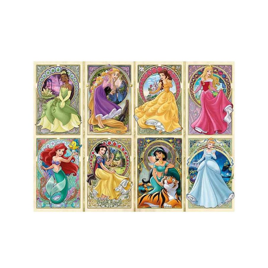 RAVENSBURGER Puzzle 1000 Piezas Princesas Art Nouveau | Juguetes