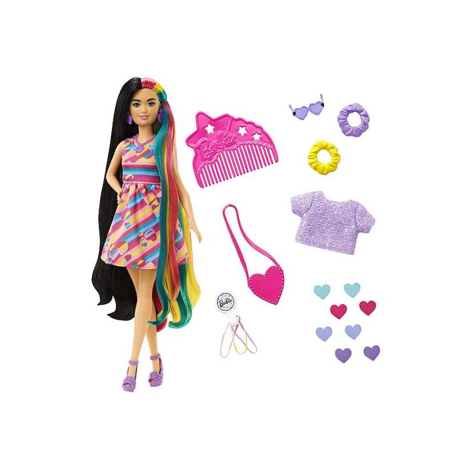 MATTEL Barbie Totally Hair Pelo Extralargo Corazon | Juguetes