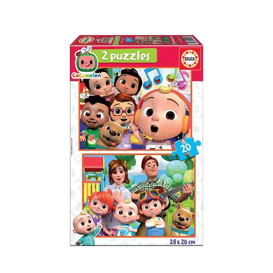 EDUCA Puzzle 2X20 Piezas Cocomelon | Juguetes