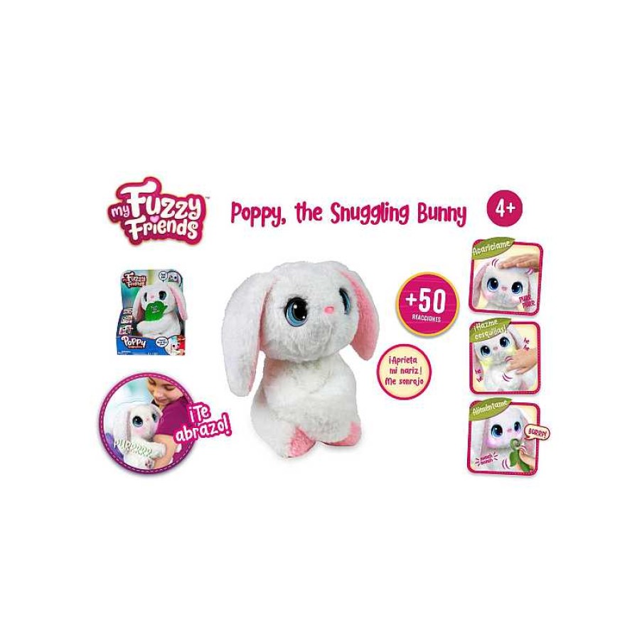 FAMOSA Poppy Snuggling Bunny | Juguetes