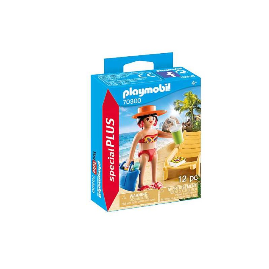 PLAYMOBIL Turista Con Hamaca | Juguetes