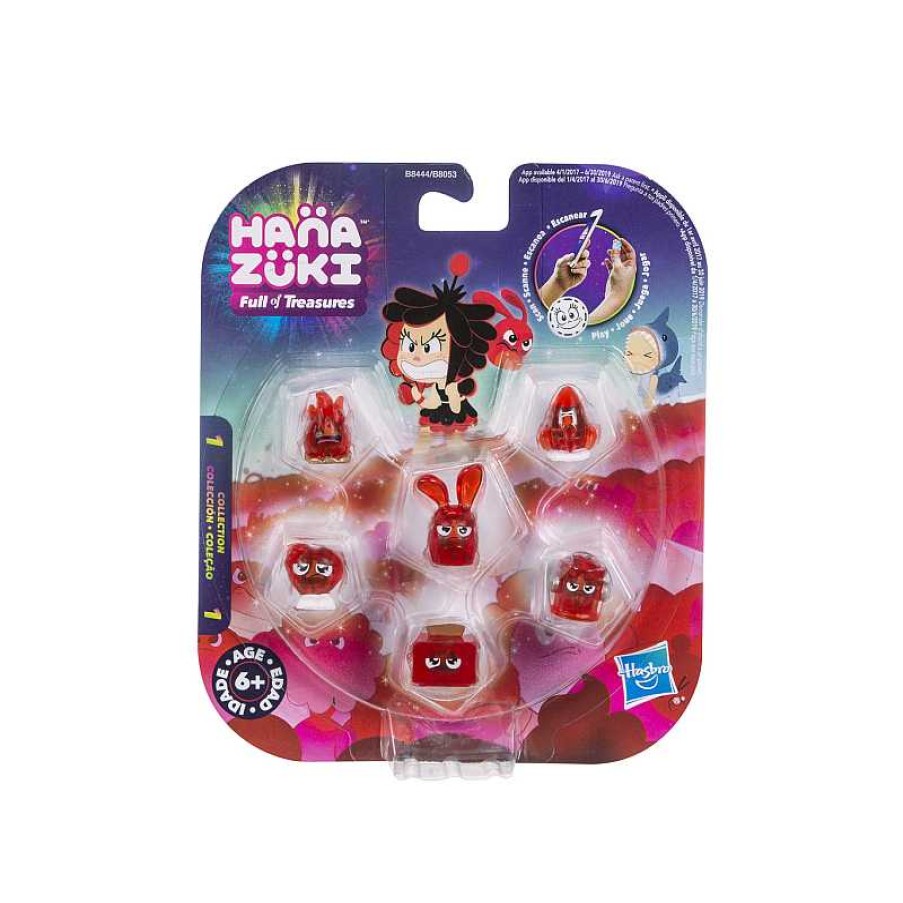 HASBRO Hanazuki Pack 6 Tesoros | Juguetes