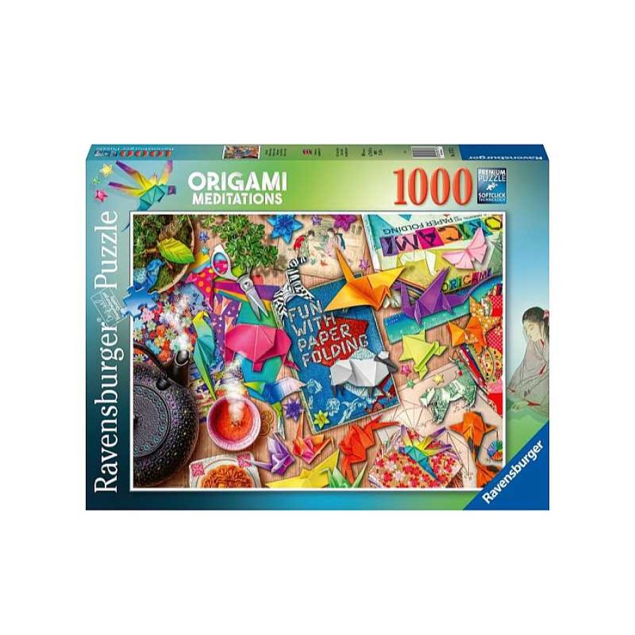 RAVENSBURGER Puzzle 1000 Piezas Meditacion Y Origami | Juguetes