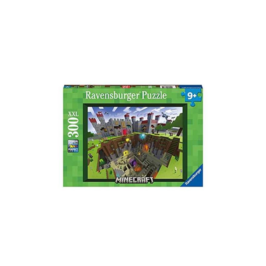 RAVENSBURGER Puzzle 300 Piezas Xxl Minecraft | Juguetes