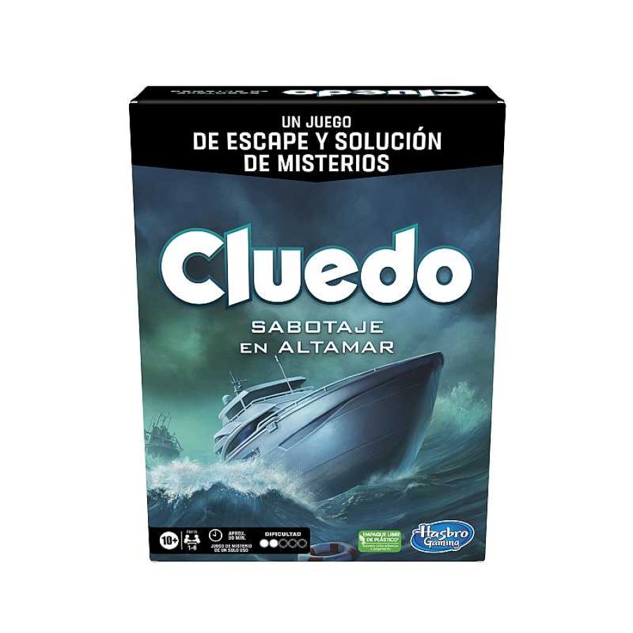 HASBRO Cluedo Escape Sabotaje En Altamar | Juguetes