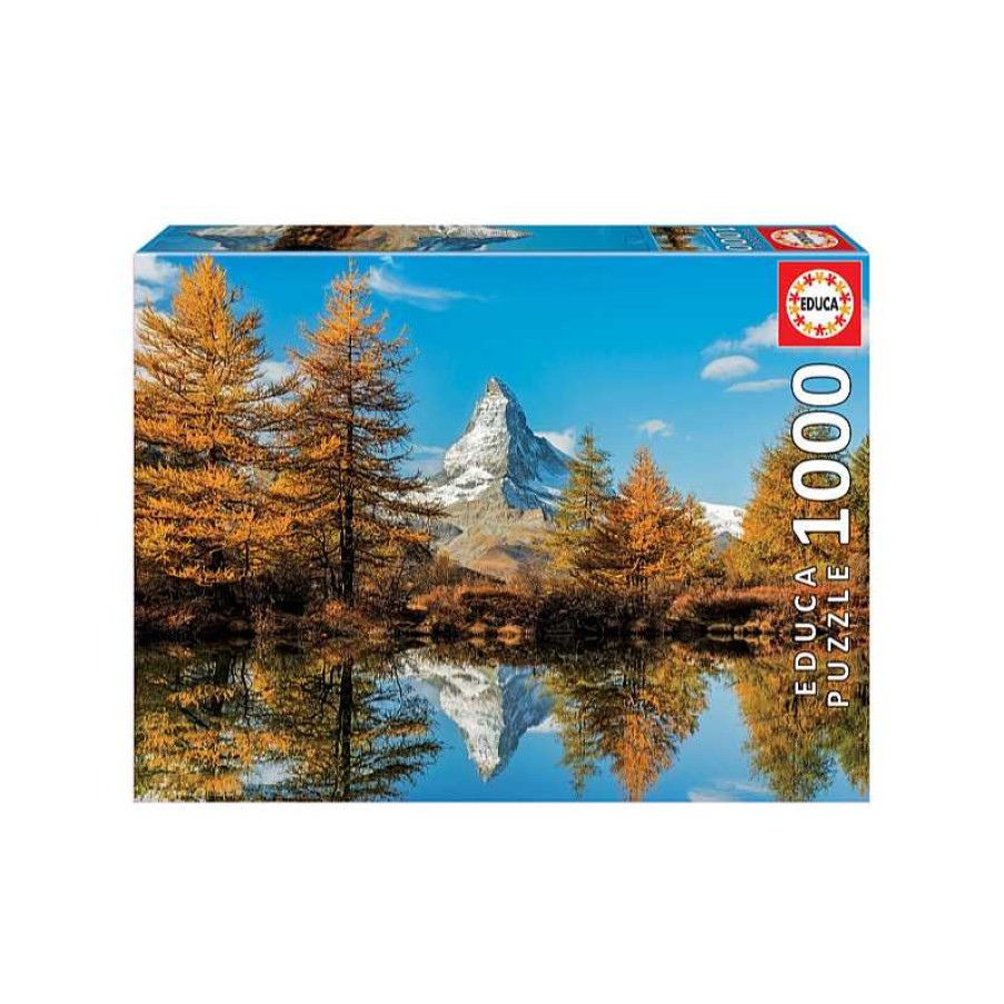 EDUCA Puzzle 1000 Piezas Monte Cervino En Oto O | Juguetes