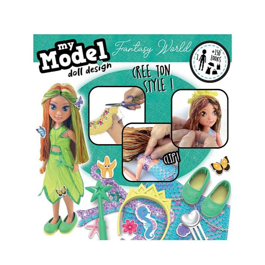 EDUCA My Model Doll Design Fantasy World | Juguetes