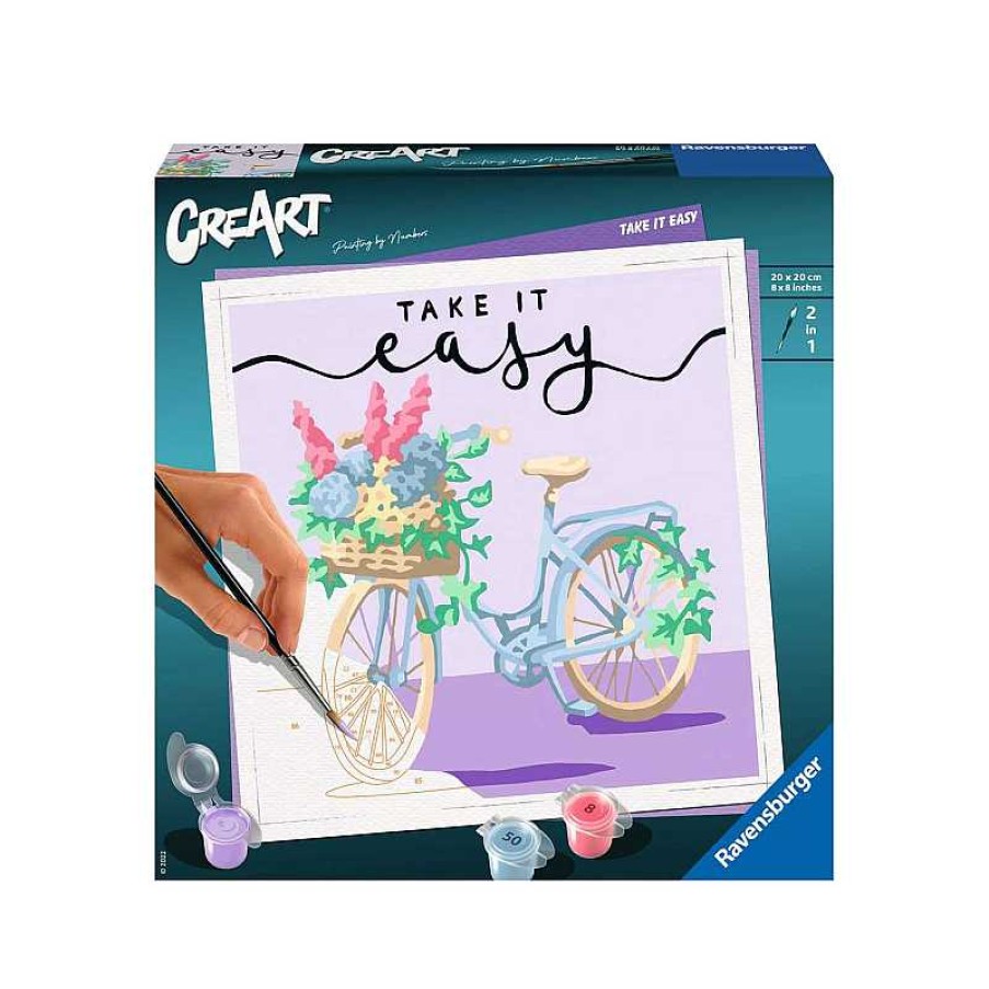 RAVENSBURGER Creart Serie Trend Cuadrados - Take It Easy | Juguetes