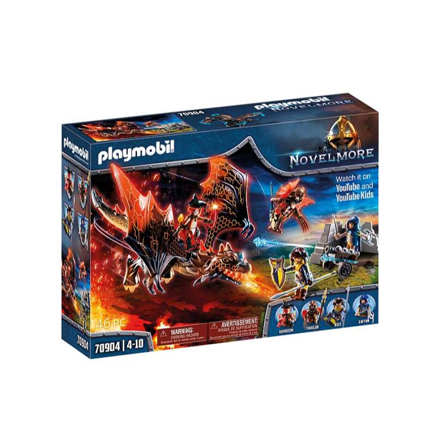 PLAYMOBIL Novelmore Ataque Del Dragon Playmobil Novelmore | Juguetes