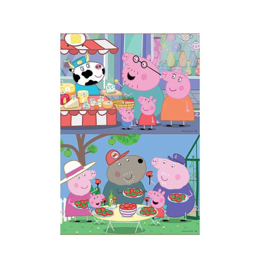 EDUCA Puzzle Madera 2X25 Piezas Peppa Pig | Juguetes