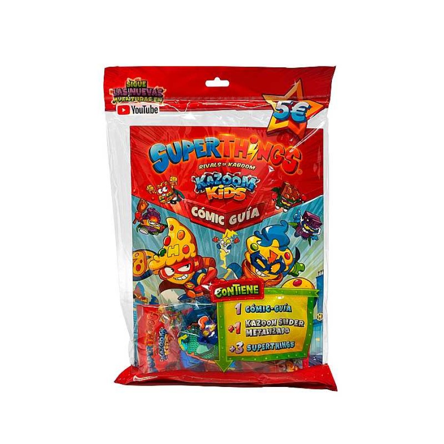 MAGIC BOX TOYS Superthings Kazoom Kids Starterpack | Juguetes