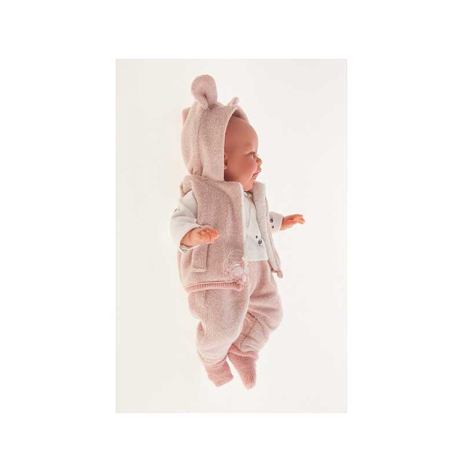 MUNECAS ANTONIO JUAN Recien Nacida Baby Clara Palabritas Chaleco Orejitas 34 Cm | Juguetes