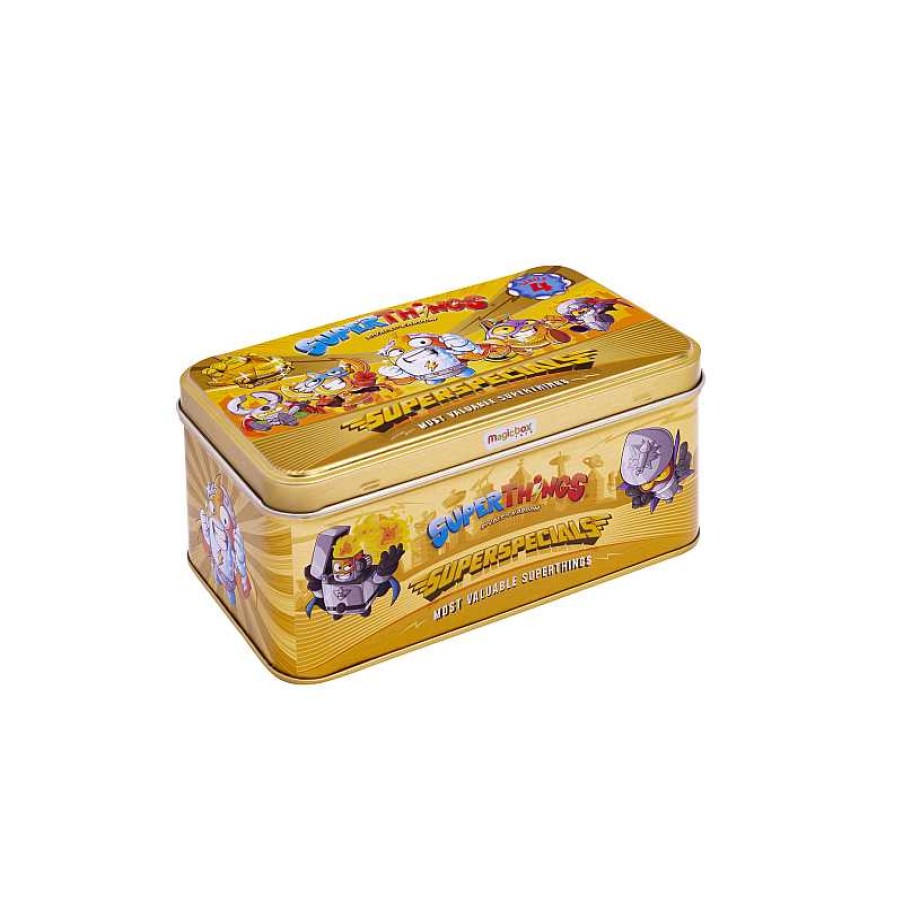 MAGIC BOX TOYS Superthings Iv - Gold Tin Superspecials | Juguetes