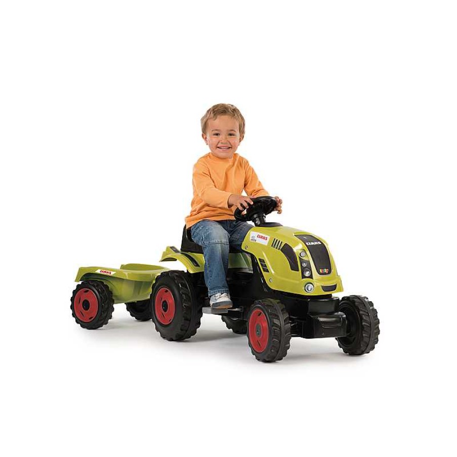 SIMBA Claas Tractor Farmer Xl + Remolque | Juguetes