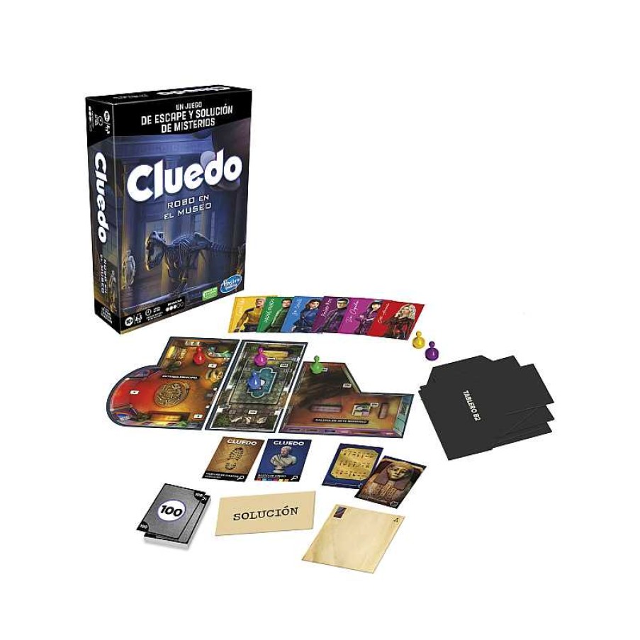 HASBRO Cluedo Escape Robo En El Museo | Juguetes