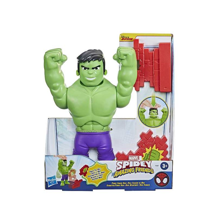 HASBRO Spidey Mega Mighty Hulk Con Gestos | Juguetes