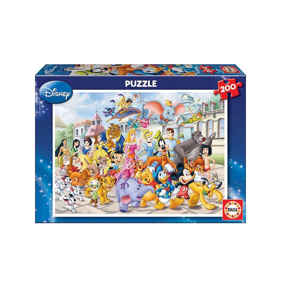 EDUCA Puzzle 200 Piezas Desfile Disney | Juguetes