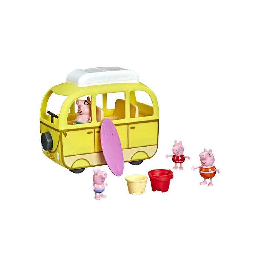 HASBRO Peppa Pig Autocaravana Playa | Juguetes