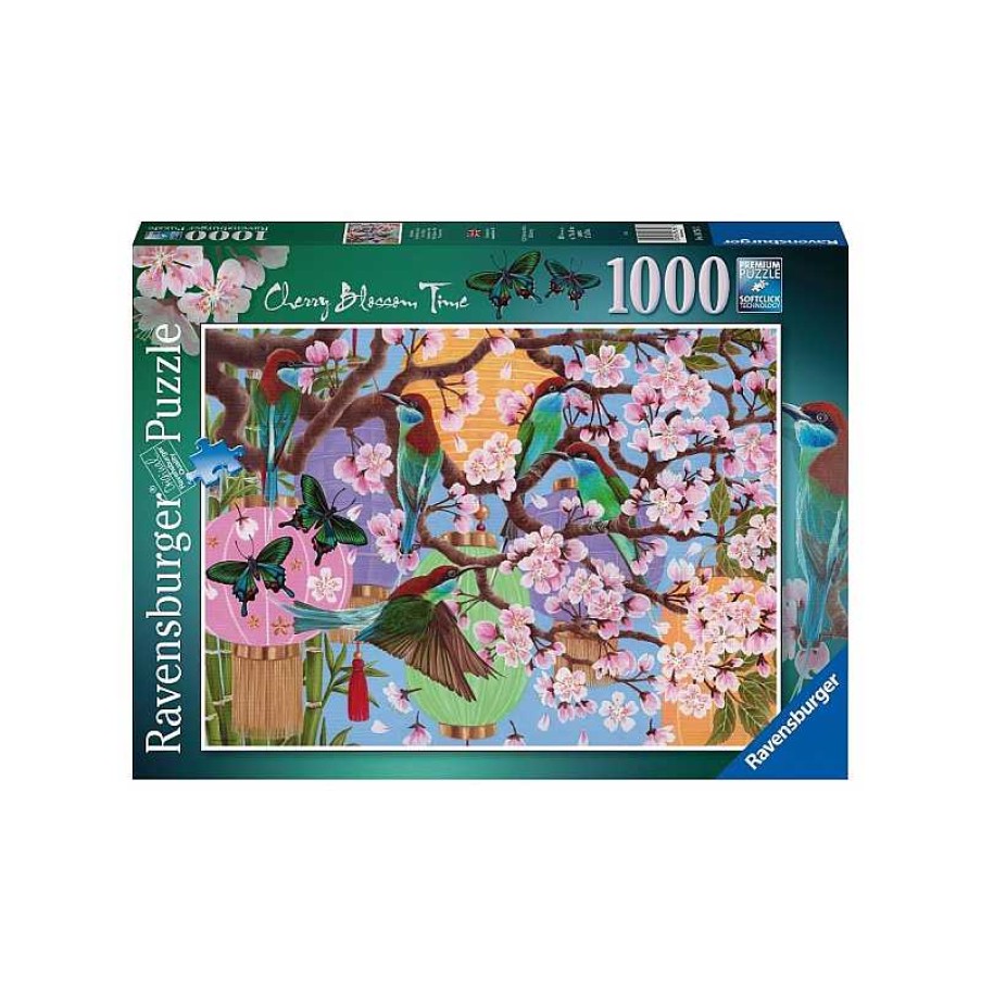 RAVENSBURGER Puzzle 1000 Piezas Flores De Cerezo | Juguetes