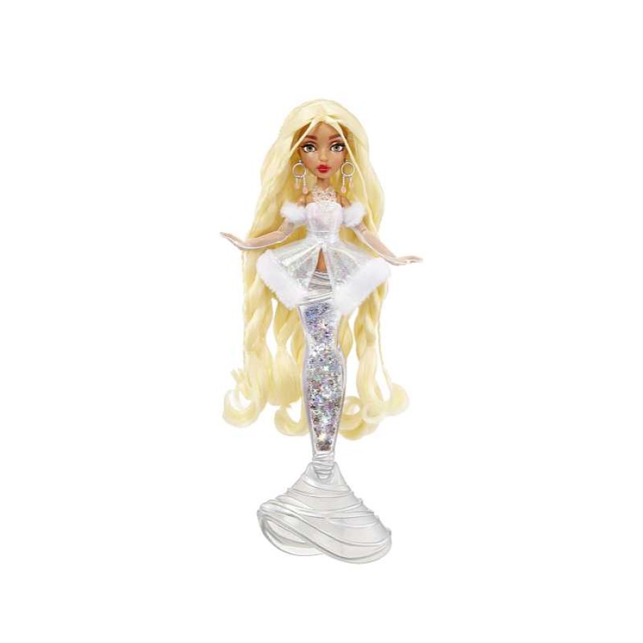 MGA Mu Eca Sirena Mermaze Mermaidz Winter Theme Doll - Gwen | Juguetes