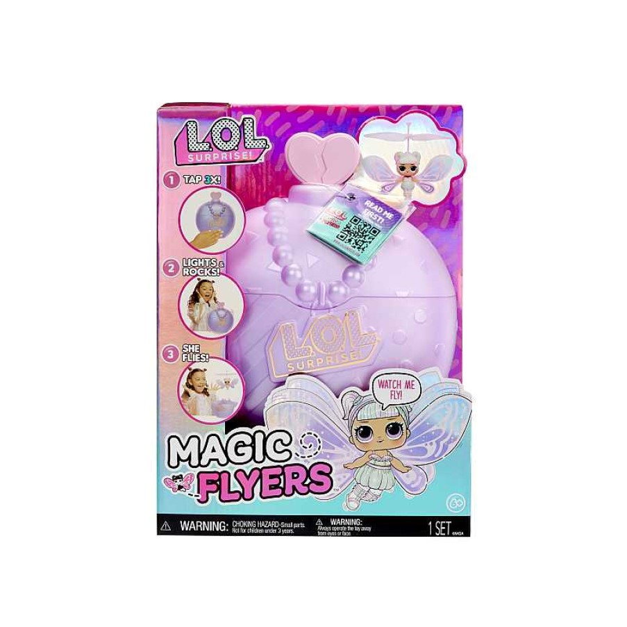 MGA Lol Surprise Mu Eca Voladora Magic Wishies Sweetie Fly (Lilac) | Juguetes