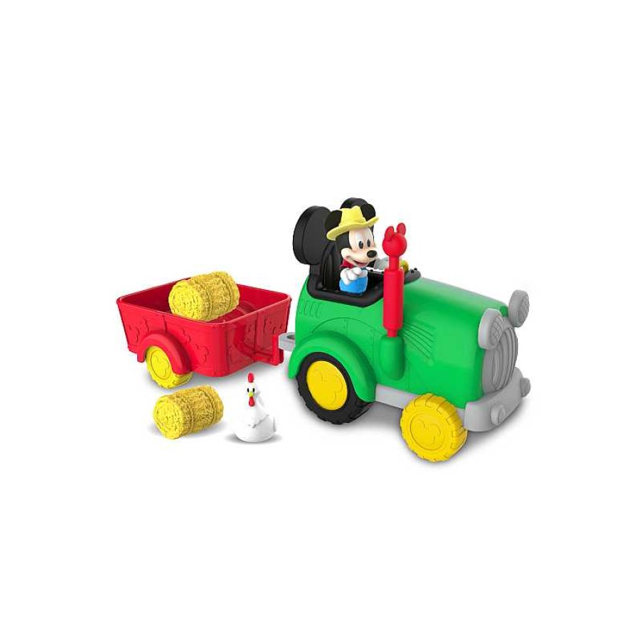 FAMOSA Mickey Tractor Con Figura | Juguetes