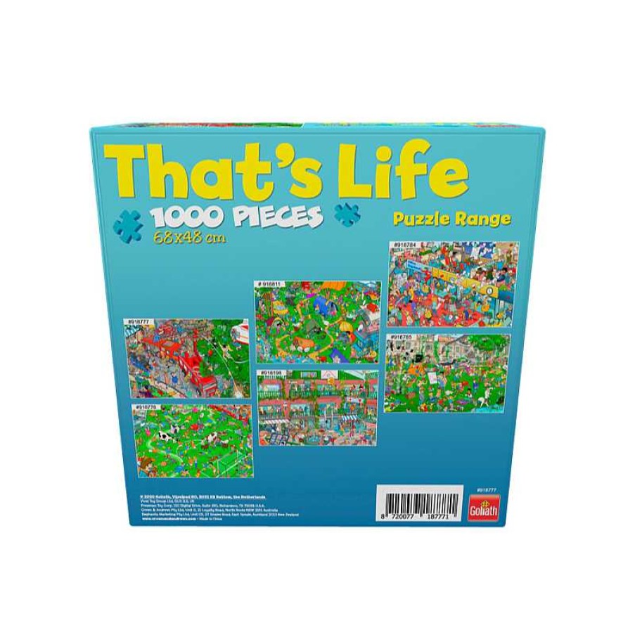 GOLIATH Puzzle 1000 Piezas Thats Life Brigada De Bomberos | Juguetes