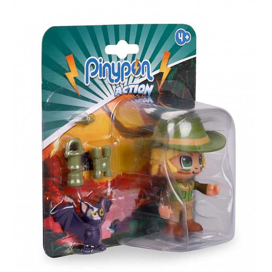 FAMOSA Pinypon Action Wild Figura Y Animal | Juguetes