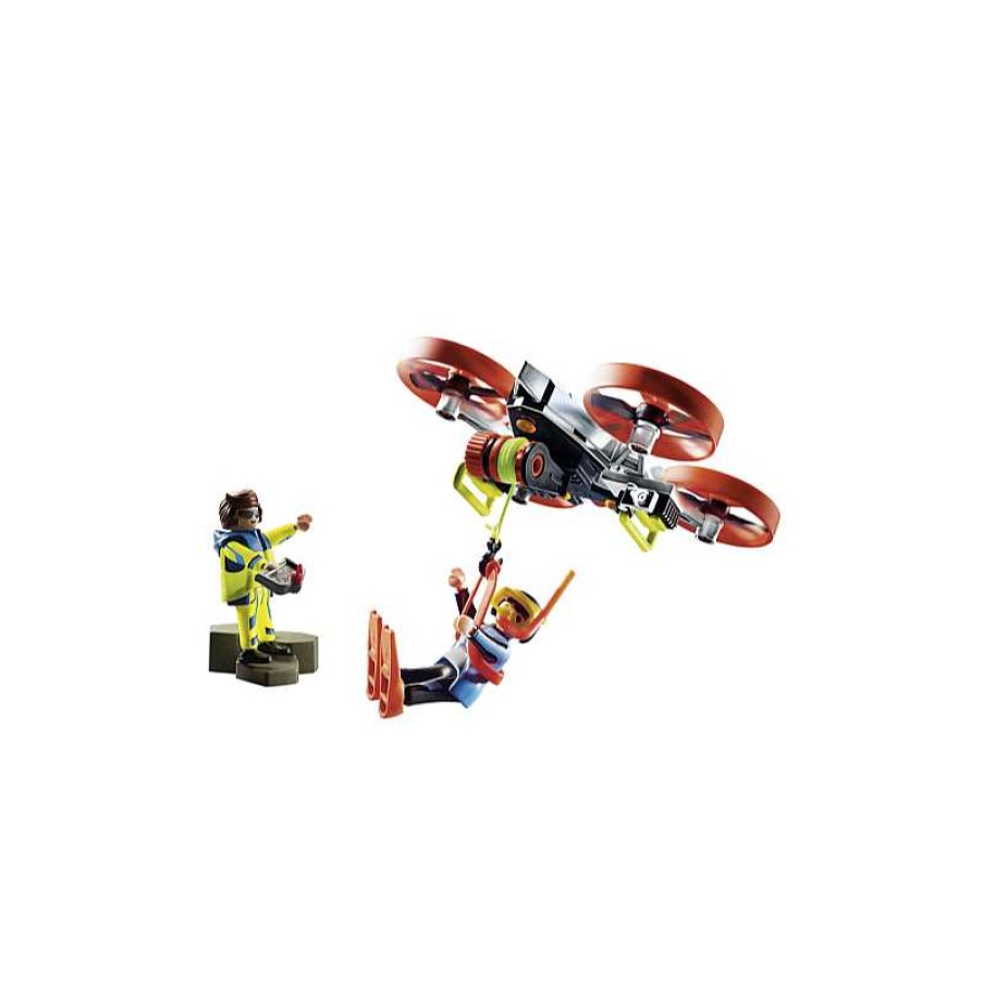 PLAYMOBIL Rescate Maritimo: Buzo Con Dron De Rescate Playmobil City Action | Juguetes