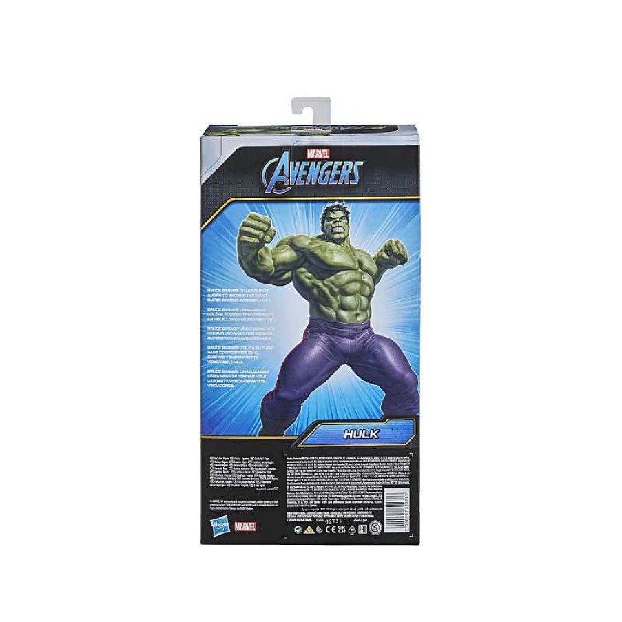 HASBRO Avengers Figura Titan Deluxe Hulk | Juguetes