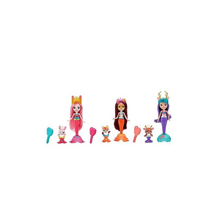 MATTEL Enchantimals Pack 3 Sirenas | Juguetes