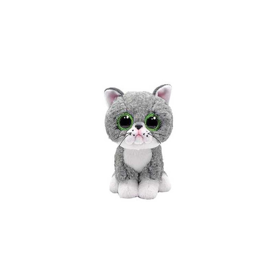 TY B.Boo Fergus Gray Cat 15Cm | Juguetes