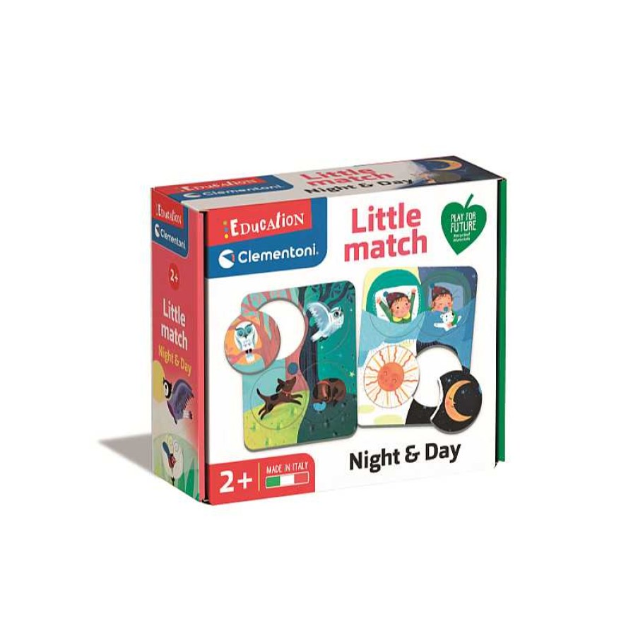 CLEMENTONI Juego Little Match Dia Y Noche | Juguetes