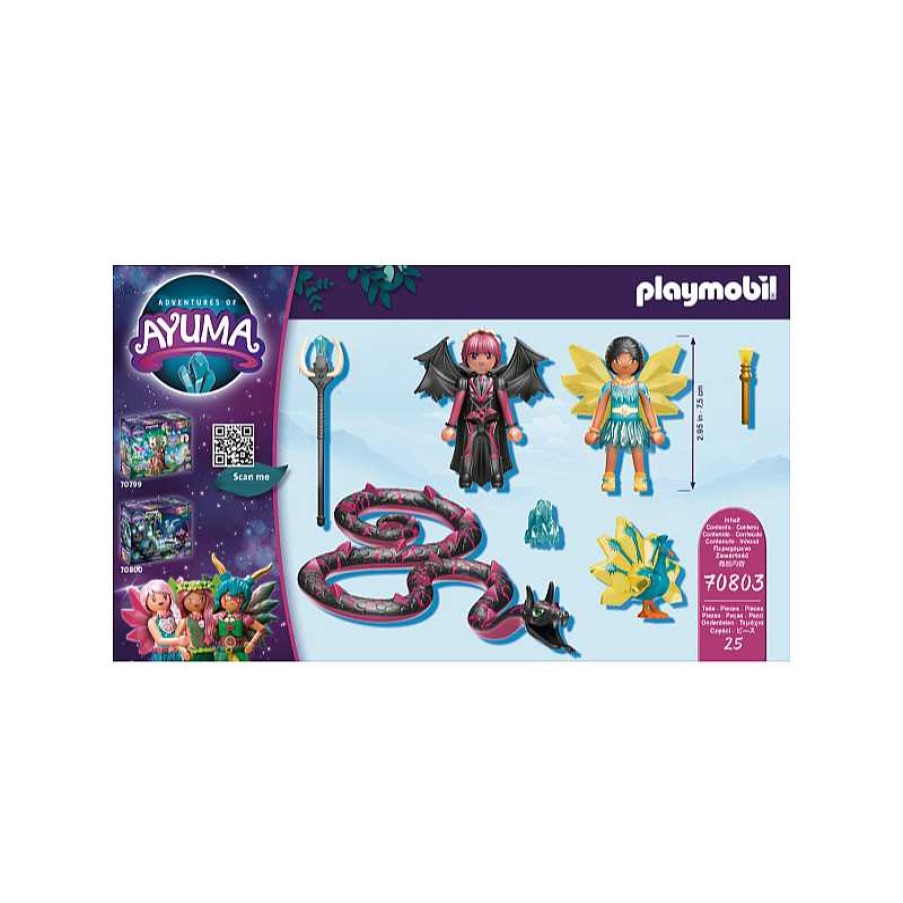 PLAYMOBIL Playmobil Mundo Magico Crystal Fairy Y Bat Fayri Con Animales Del Alma | Juguetes