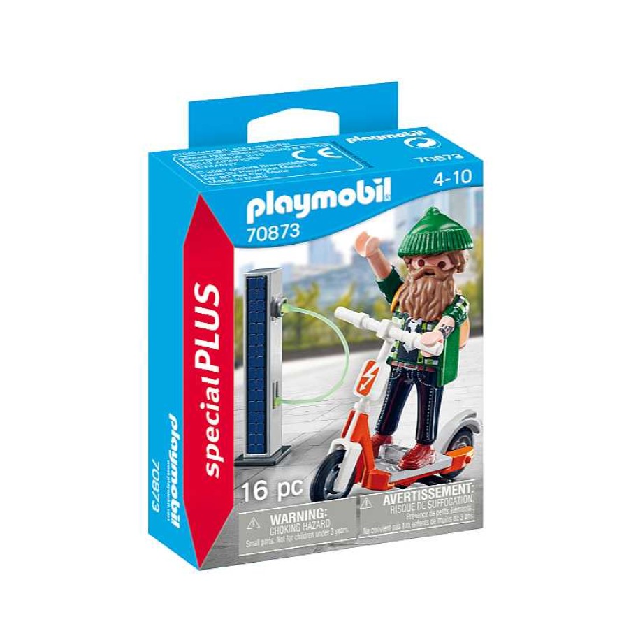 PLAYMOBIL Hipster Con E-Scooter Playmobil Special Plus | Juguetes